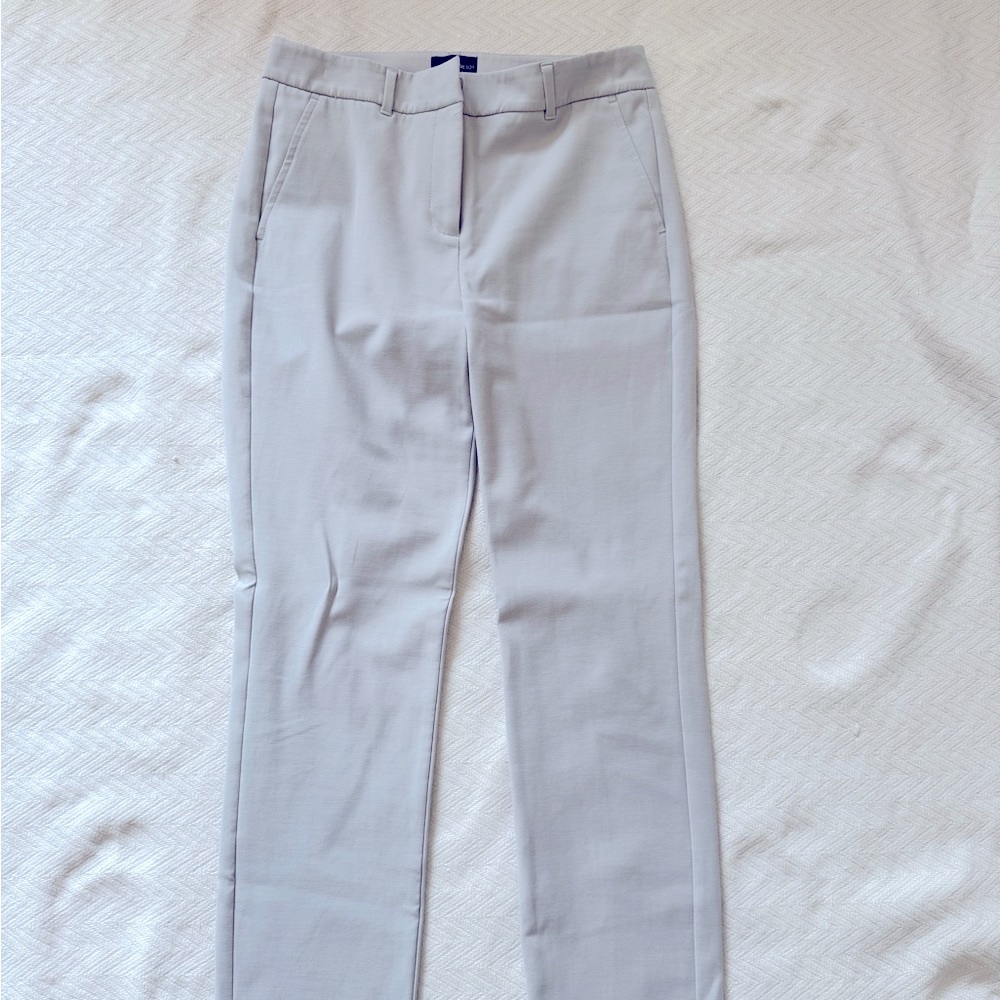 WHBM comfort stretch slim ankle Light Gray Trousers